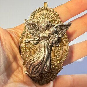 Signed “Cappy” Angel Wall Plaque 24/250 Limited Edition Vintage Relief Art